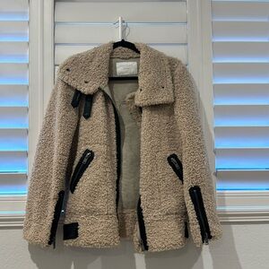 Zara teddy jacket